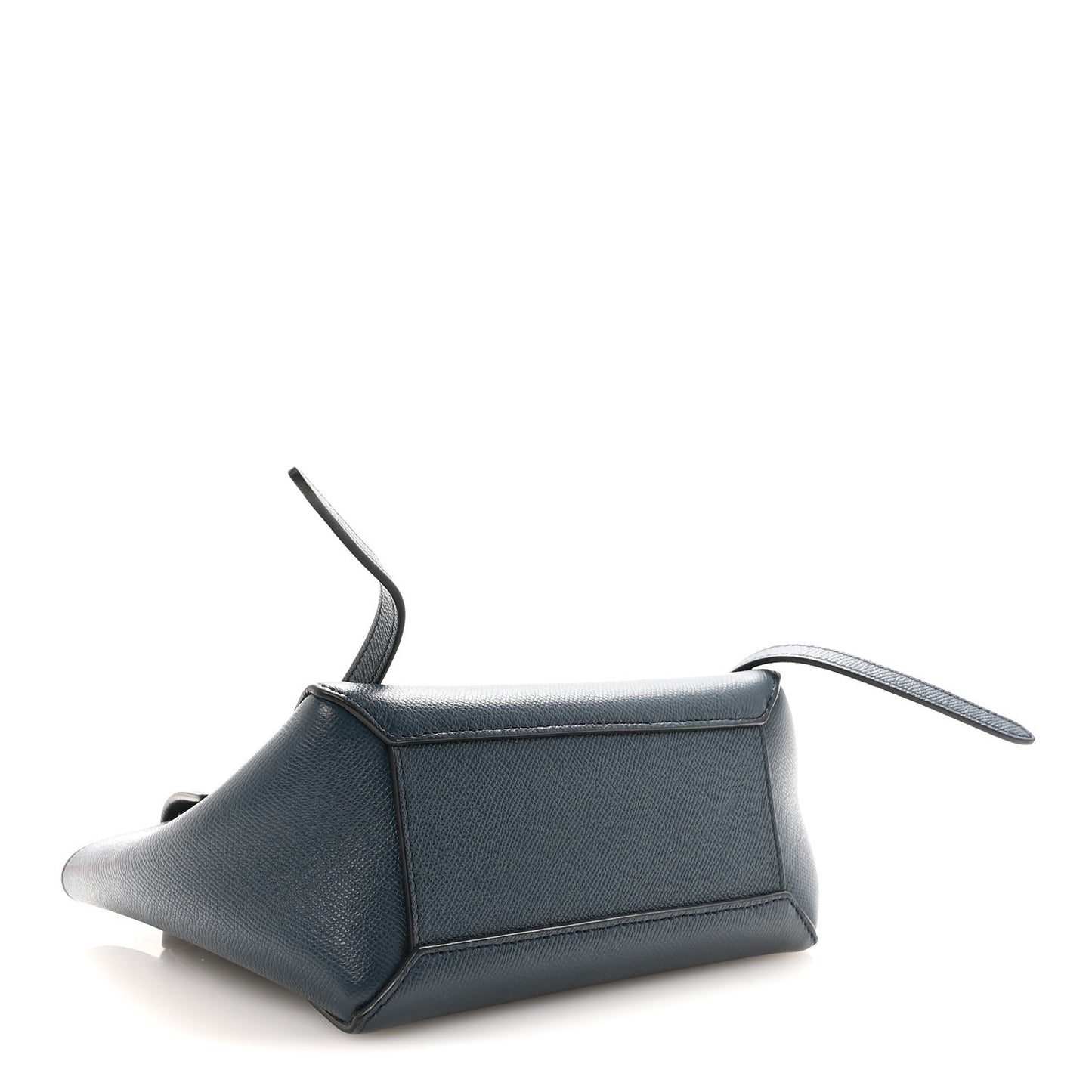 Grained Calfskin Nano Belt Bag Abyss Blue