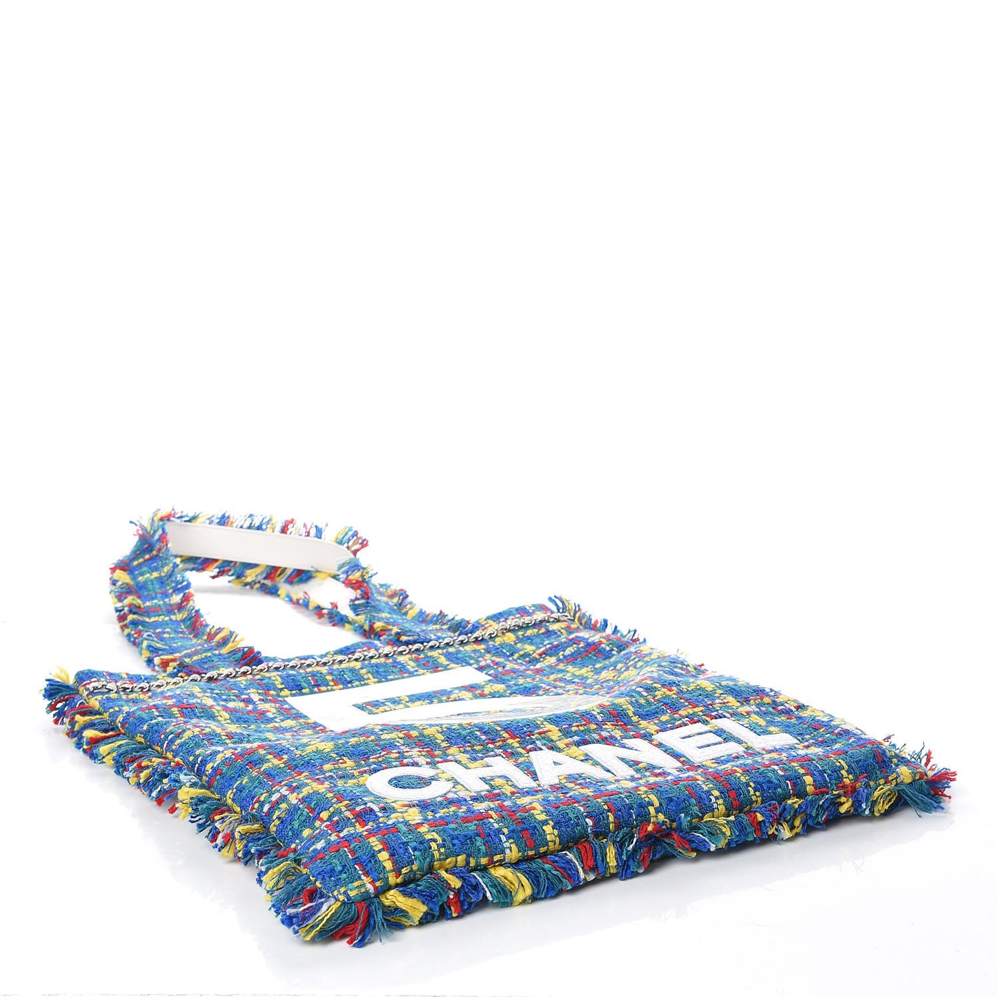Tweed N°5 Tote White Multicolor