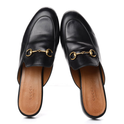 Gucci Calfskin Womens Princetown Slippers 39 Black 5 of 11