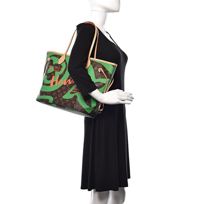 Louis Vuitton Monogram Tahitienne Hawaii Neverfull MM 2 of 11