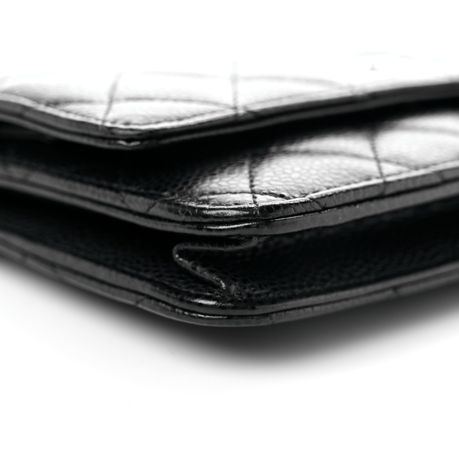Chanel Caviar Quilted Wallet On Chain WOC Black 9 of 11