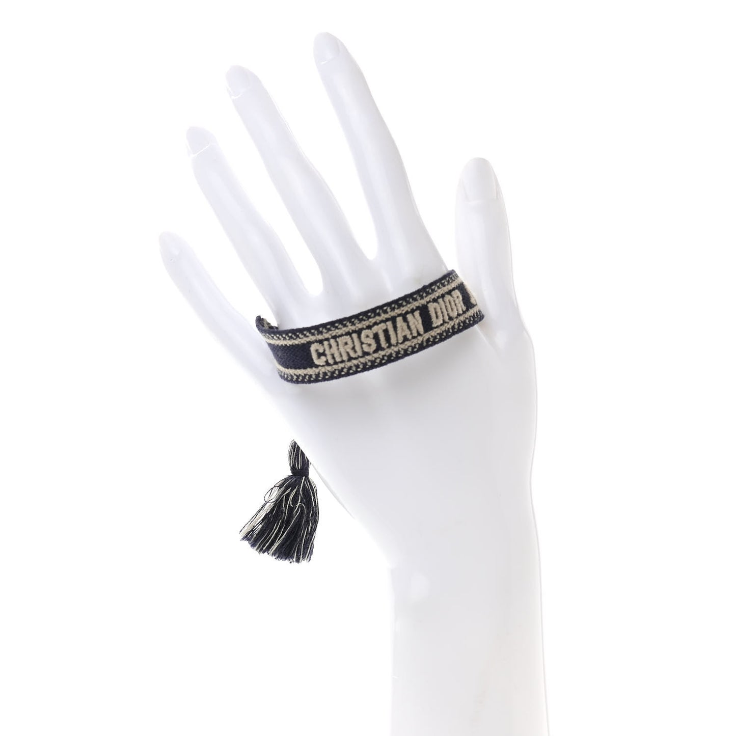 Woven Cotton J'Adior Friendship Bracelet Set Navy