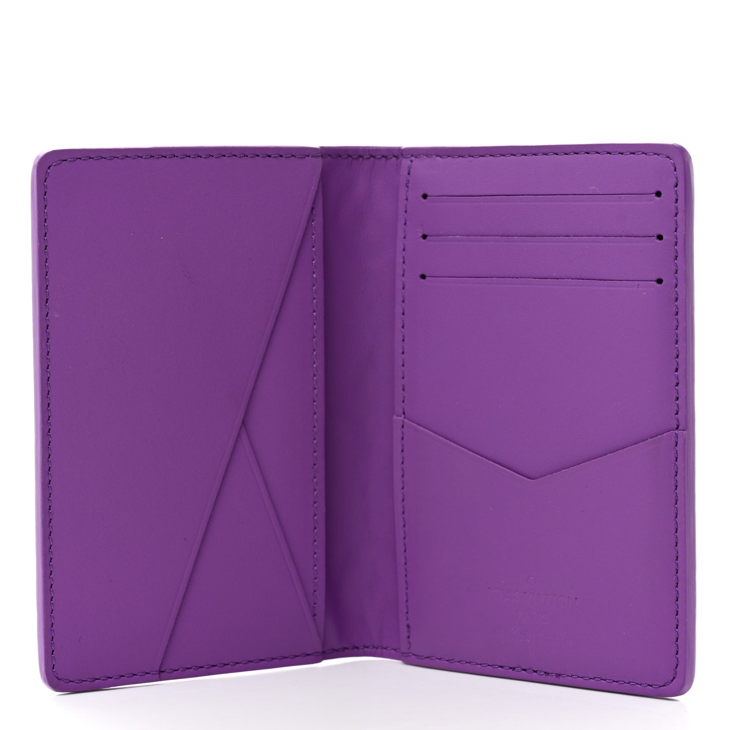 Taurillon Monogram Pocket Organizer Violet