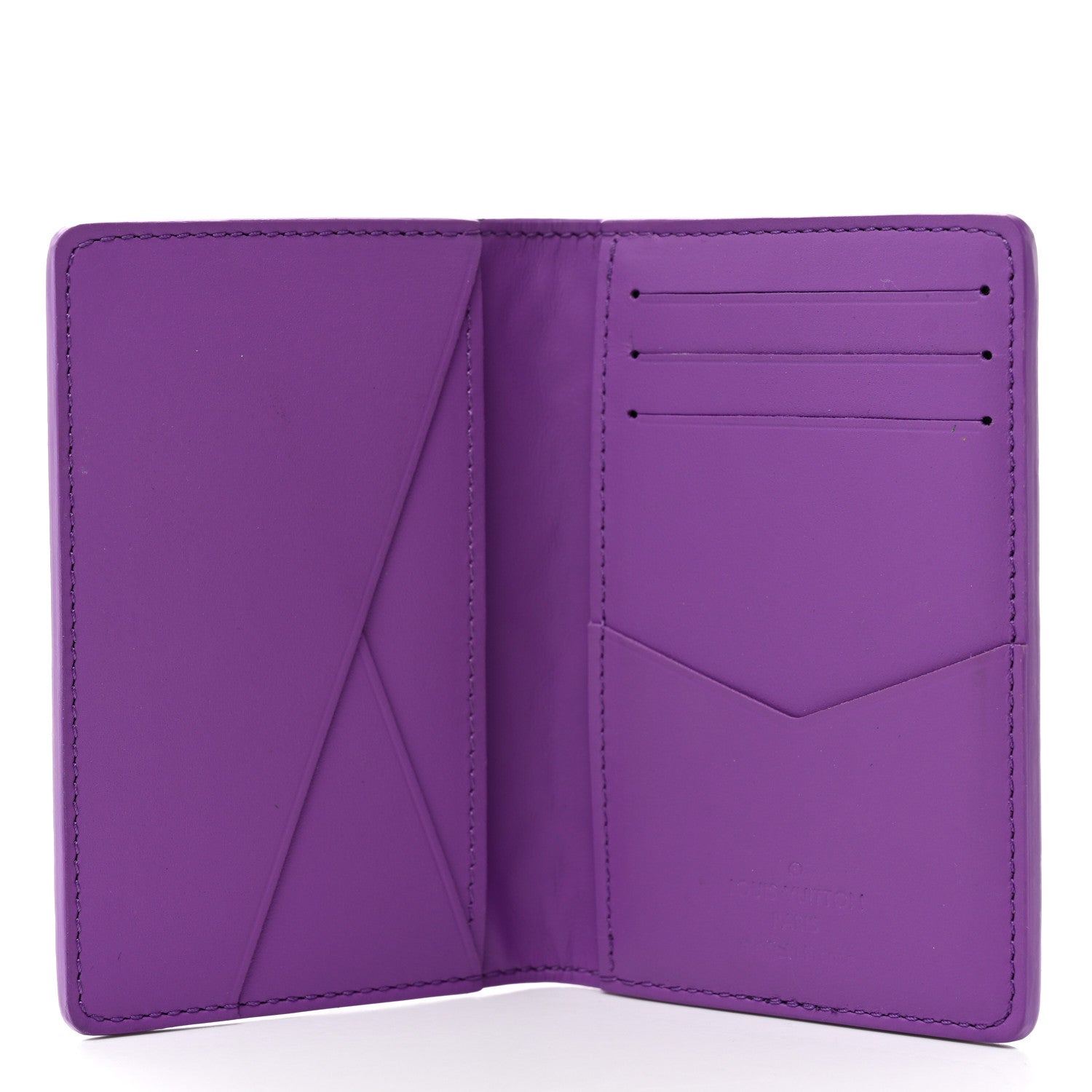 Louis Vuitton Taurillon Monogram Pocket Organizer Violet 5 of 6