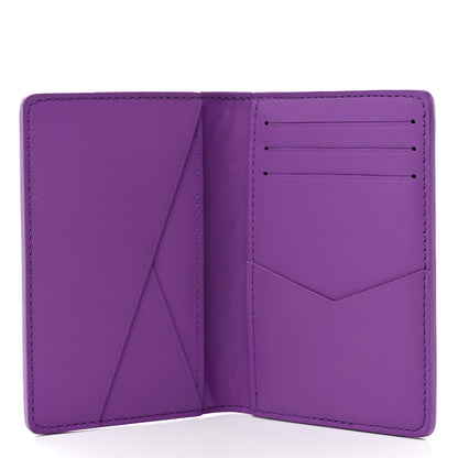Louis Vuitton Taurillon Monogram Pocket Organizer Violet 5 of 6