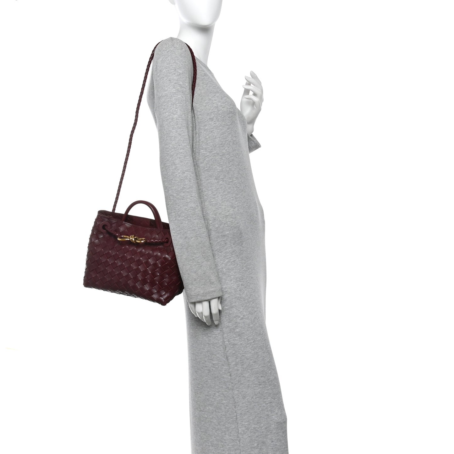 X FILA Vitello F is Fendi Mania Mini Mon Tresor Bucket Bag White
