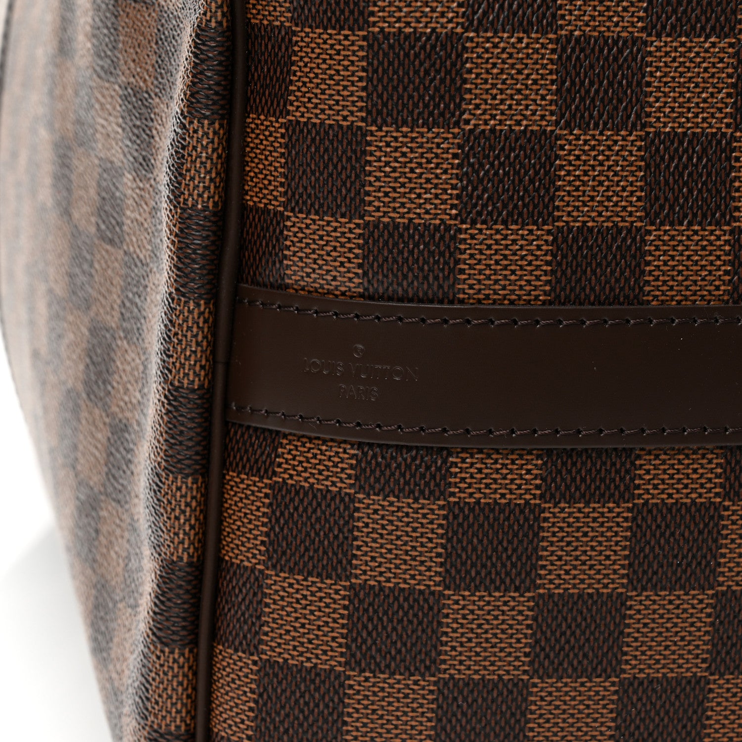 Louis Vuitton Damier Ebene Keepall Bandouliere 55 7 of 10