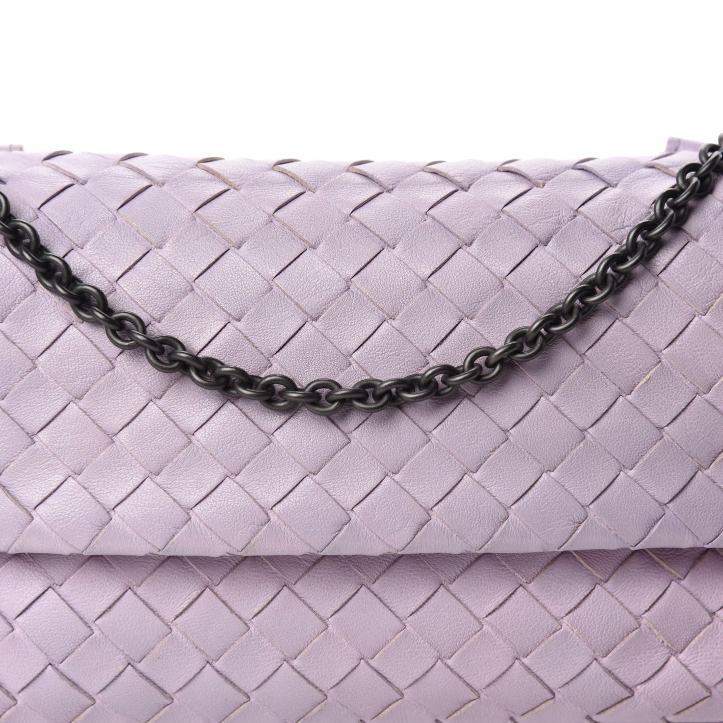 Nappa Intrecciato Mini Chain Messenger Parme
