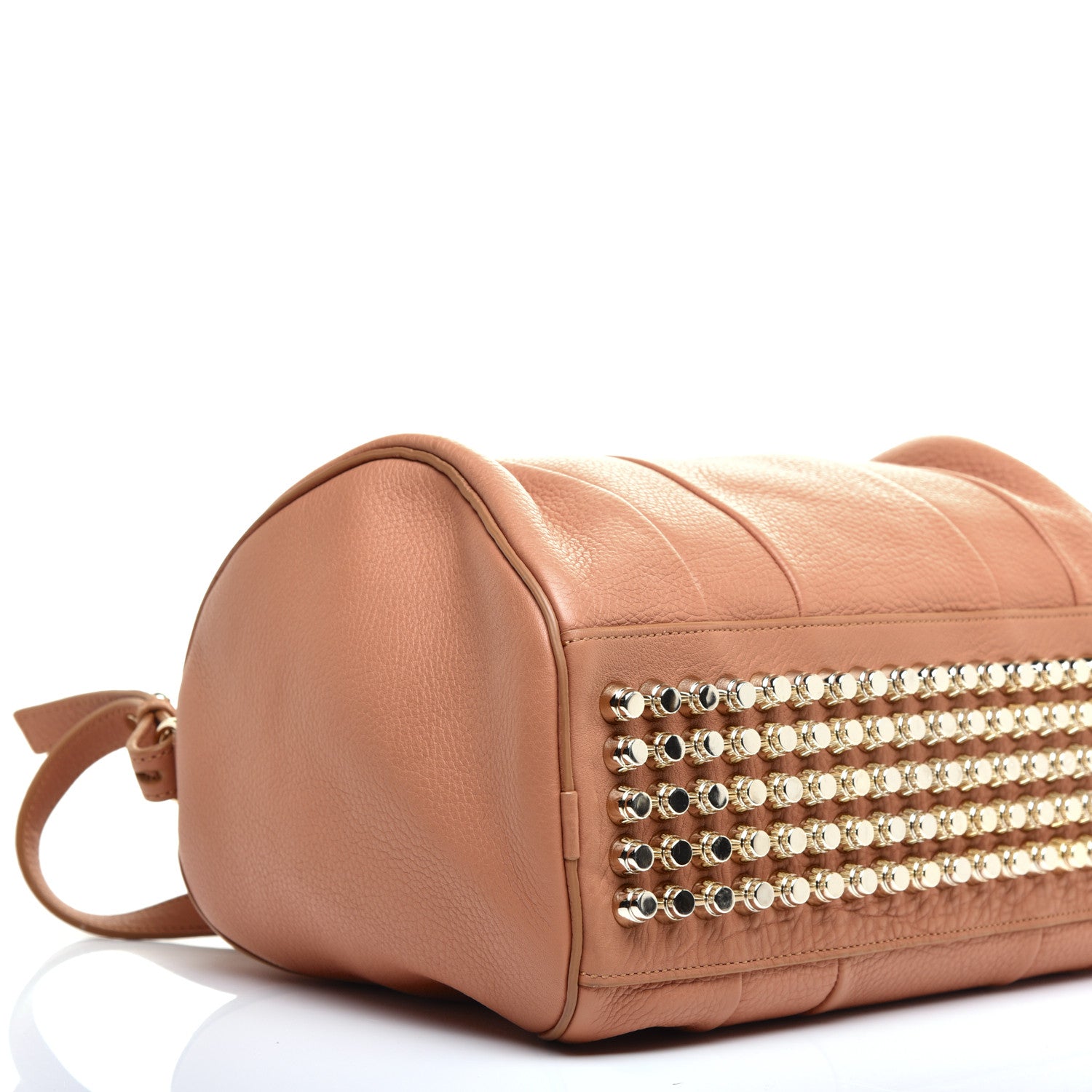 Alexander Wang Pebbled Lambskin Rocco Tan Pale Gold Hardware 7 of 10