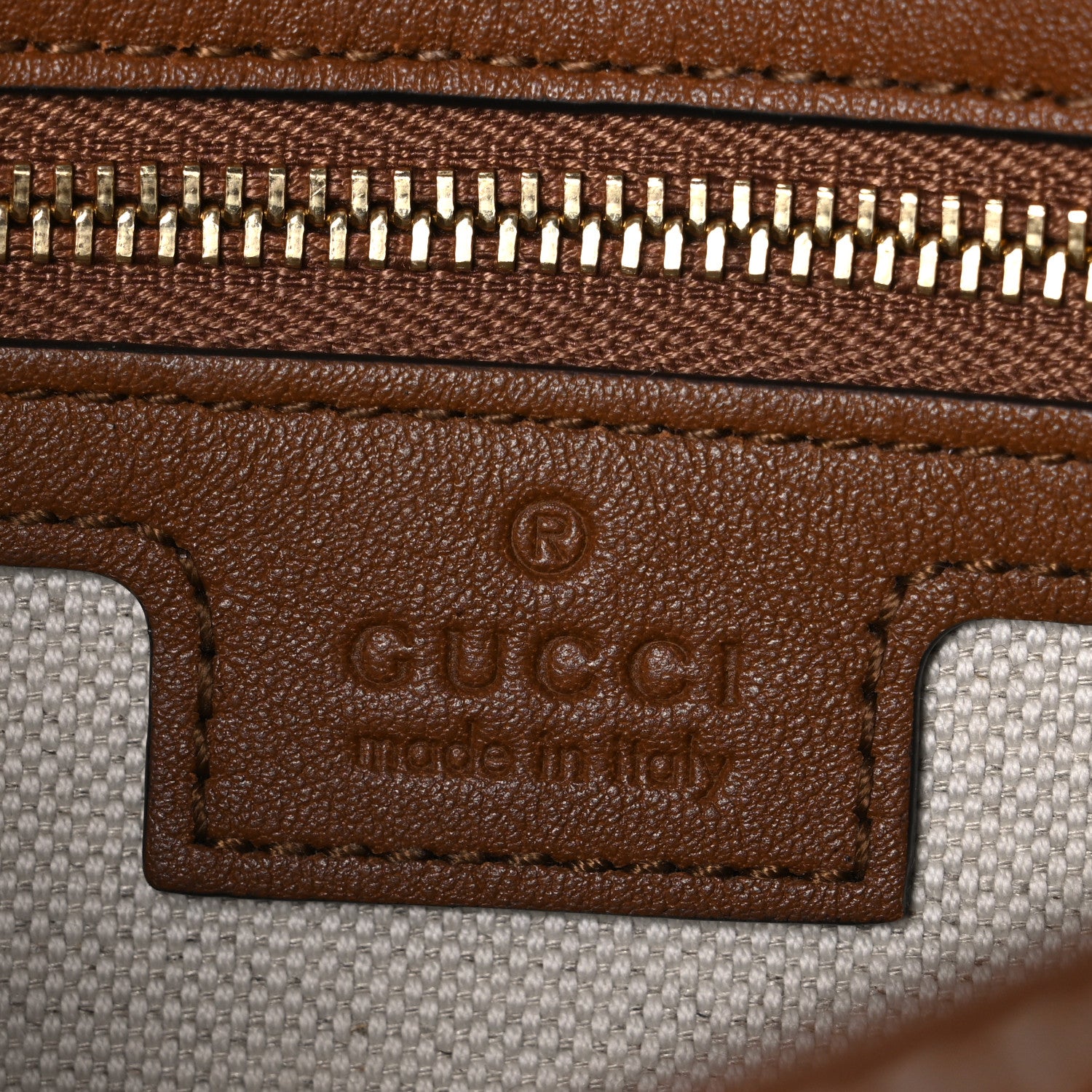 Gucci Roxy Calfskin Medium Blondie Top Handle Bag Brown 6 of 10
