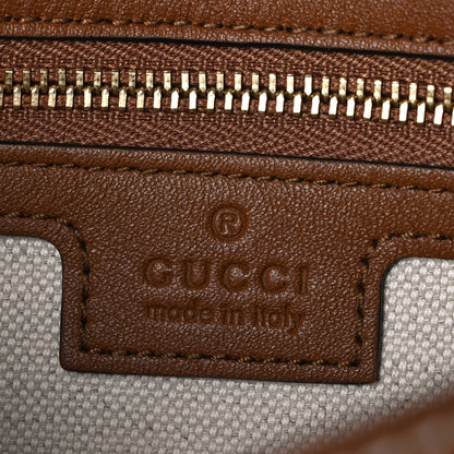 Gucci Roxy Calfskin Medium Blondie Top Handle Bag Brown 6 of 10
