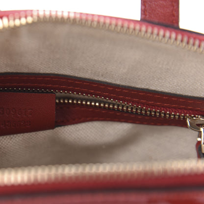 Gucci Patent Microguccissima Small Nice Top Handle Dome Bag Rose Bed 8 of 11