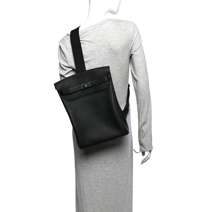 Hermes Togo Hac a Dos GM Backpack So Black 2 of 11