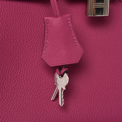 Hermes Togo Birkin 25 Rose Pourpre 28 of 36