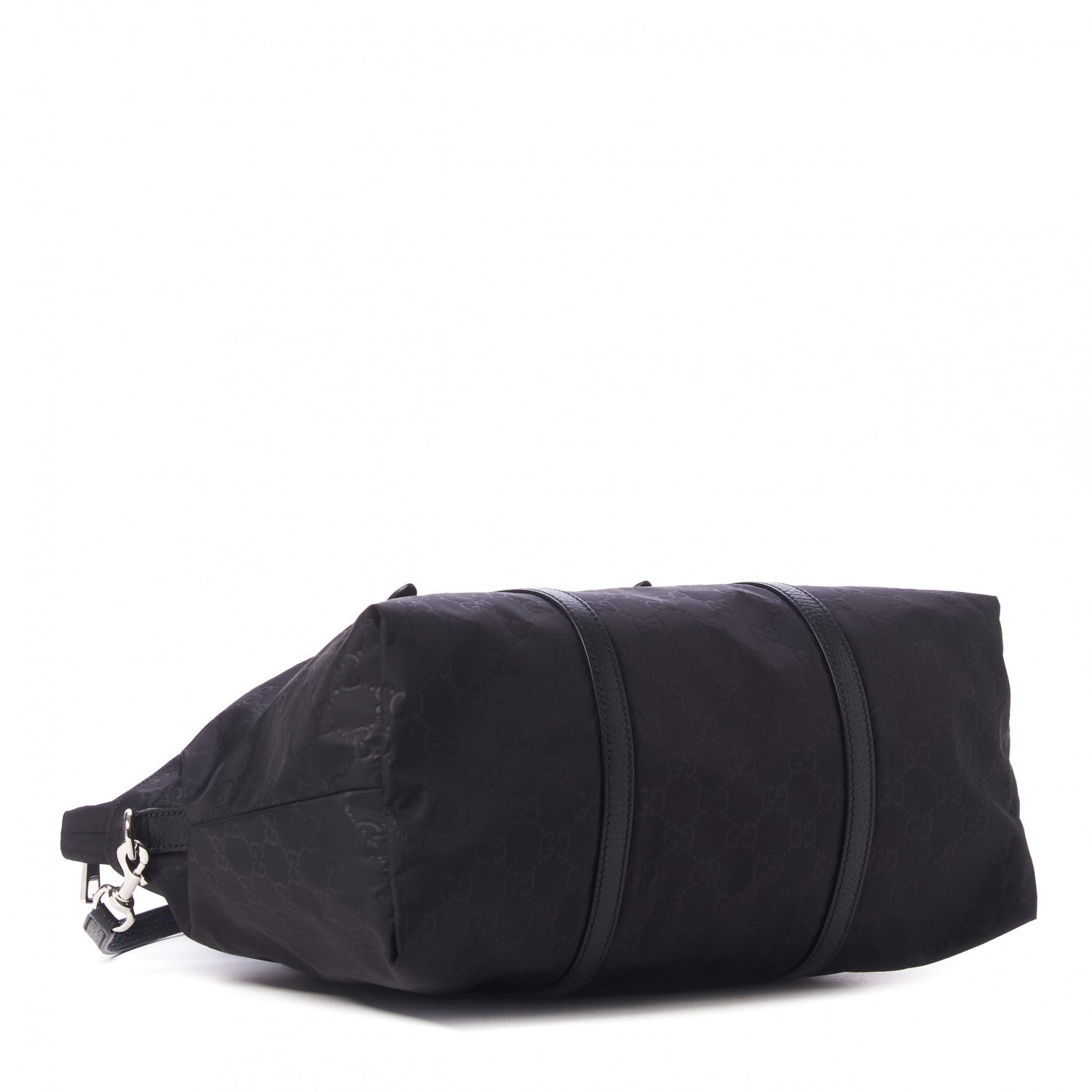 Gucci Nylon Monogram Tote Black 3 of 8