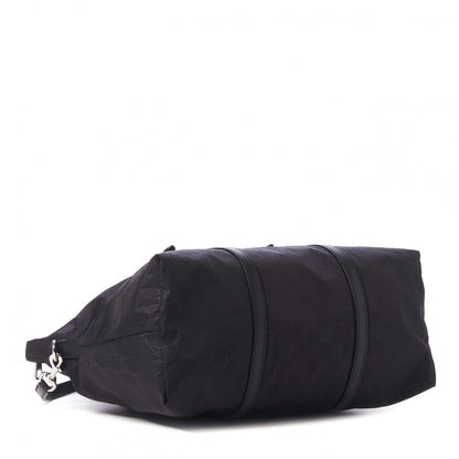 Gucci Nylon Monogram Tote Black 3 of 8