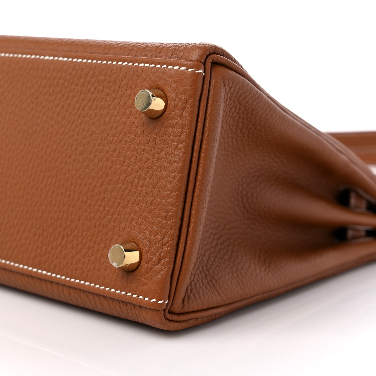 Hermes Togo Kelly Retourne 25 Gold 10 of 11