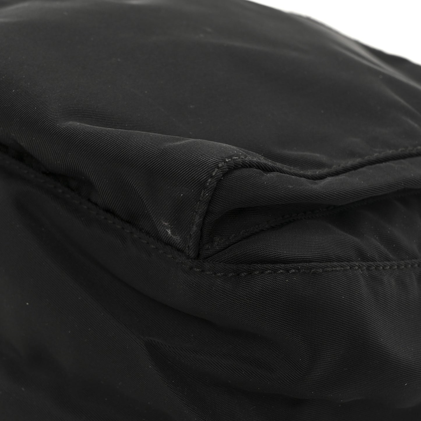 Nylon Vela Sport Messenger Bag Black