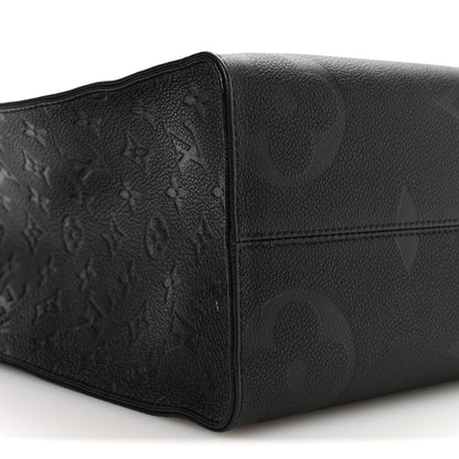 Louis Vuitton Empreinte Monogram Giant Onthego MM Black 8 of 9