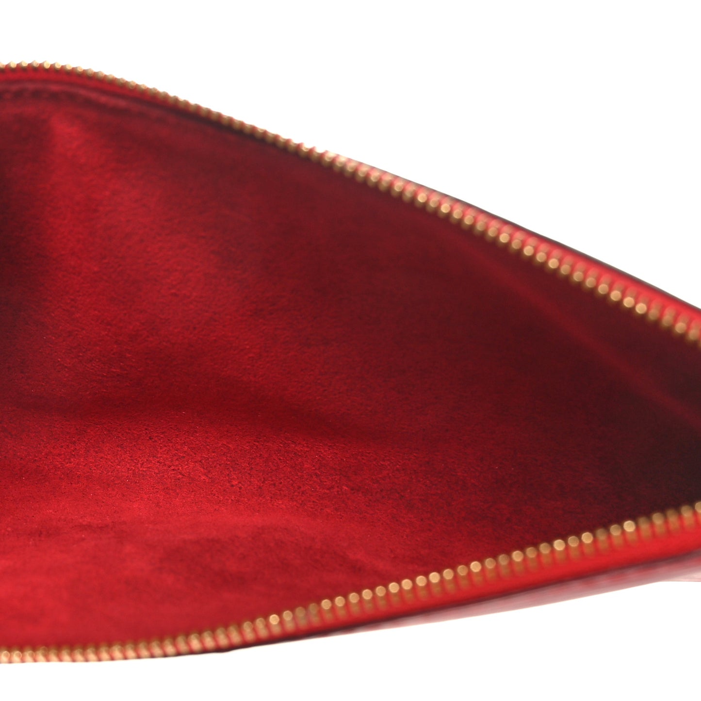 Epi Pochette Accessories 21 Castillan Red