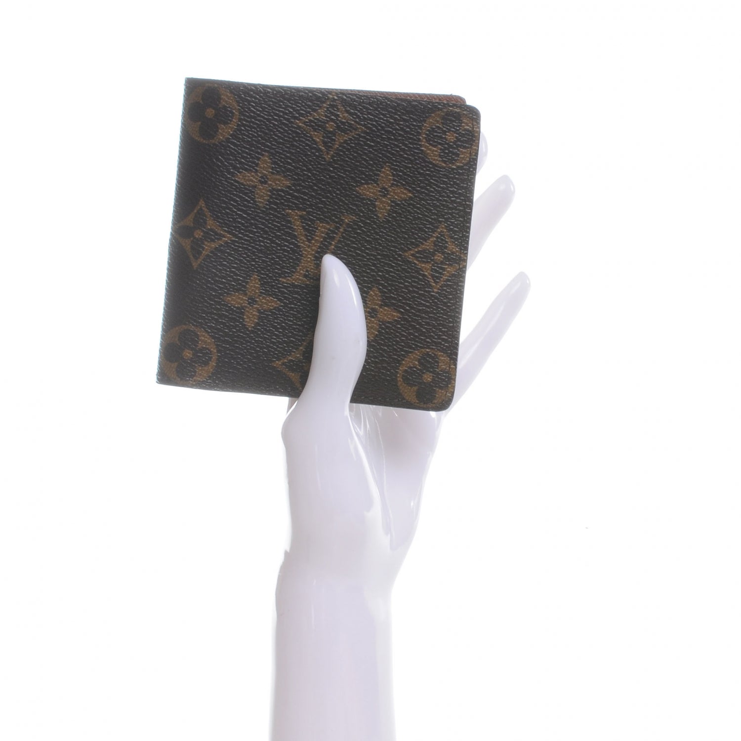 Louis Vuitton Monogram Mens Billfold Wallet 6 Credit Card Slots 2 of 8