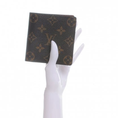Louis Vuitton Monogram Mens Billfold Wallet 6 Credit Card Slots 2 of 8