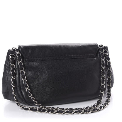 Chanel Caviar Half Moon Large Flap Black 3 of 10