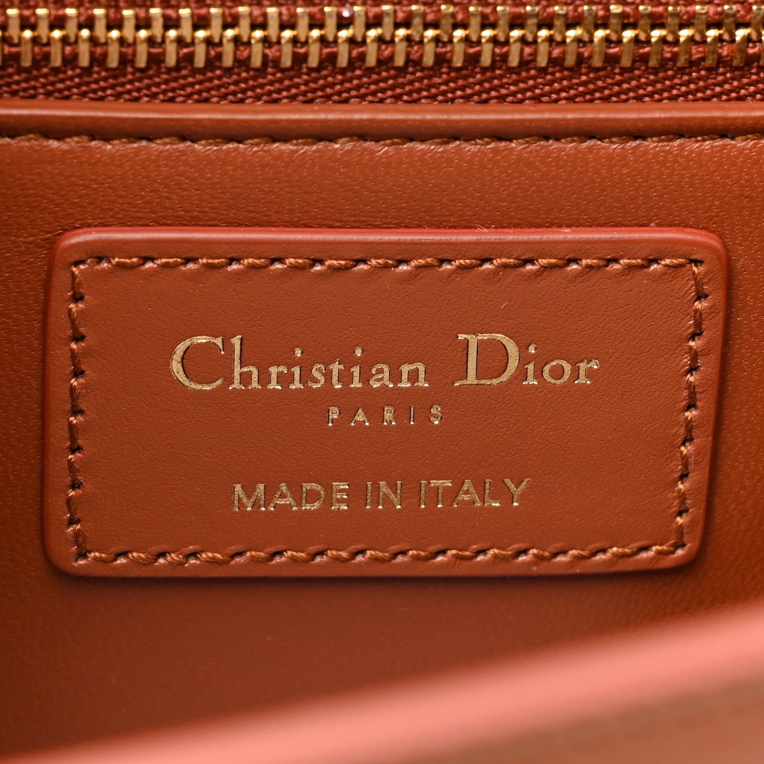 Christian Dior Smooth Calfskin 30 Montaigne Flap Bag Golden 6 of 10