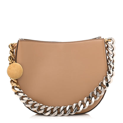 Stella McCartney Eco Alter Nappa Large Frayme Shoulder Bag Sand 1 of 9