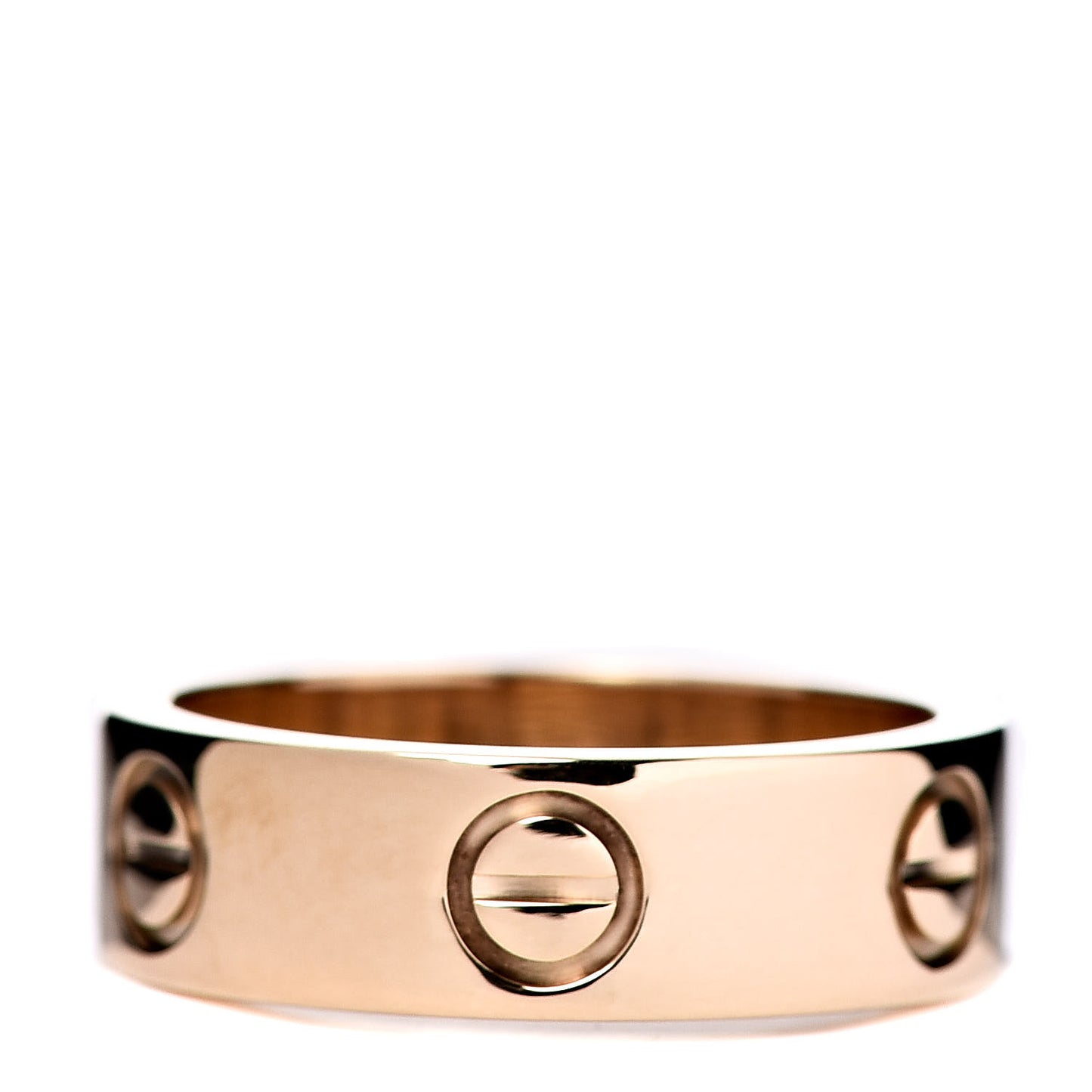 18K Yellow Gold 5.5mm LOVE Ring 50 5.25