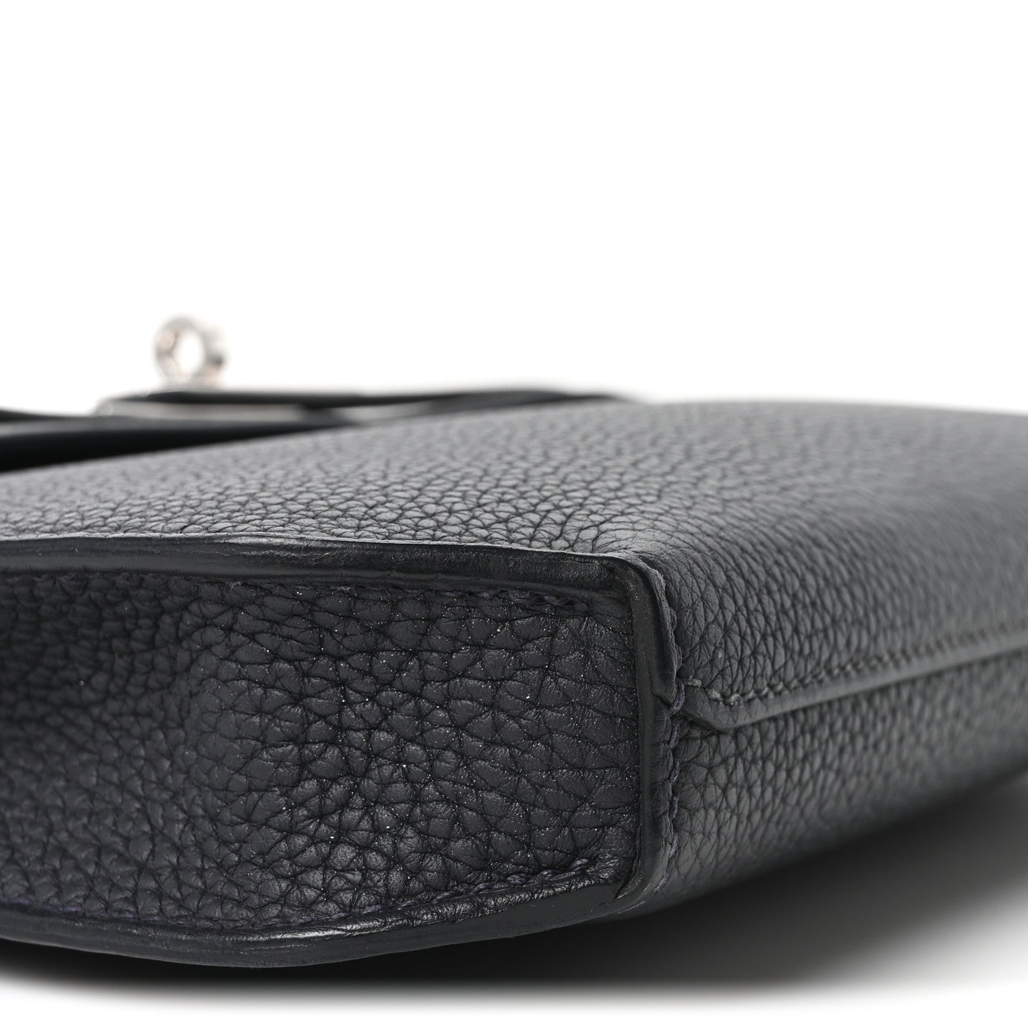 Hermes Togo Kelly Depeches 25 Pouch Black 8 of 9