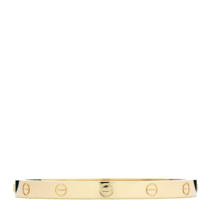 Cartier 18K Yellow Gold LOVE Bracelet 18 2 of 4