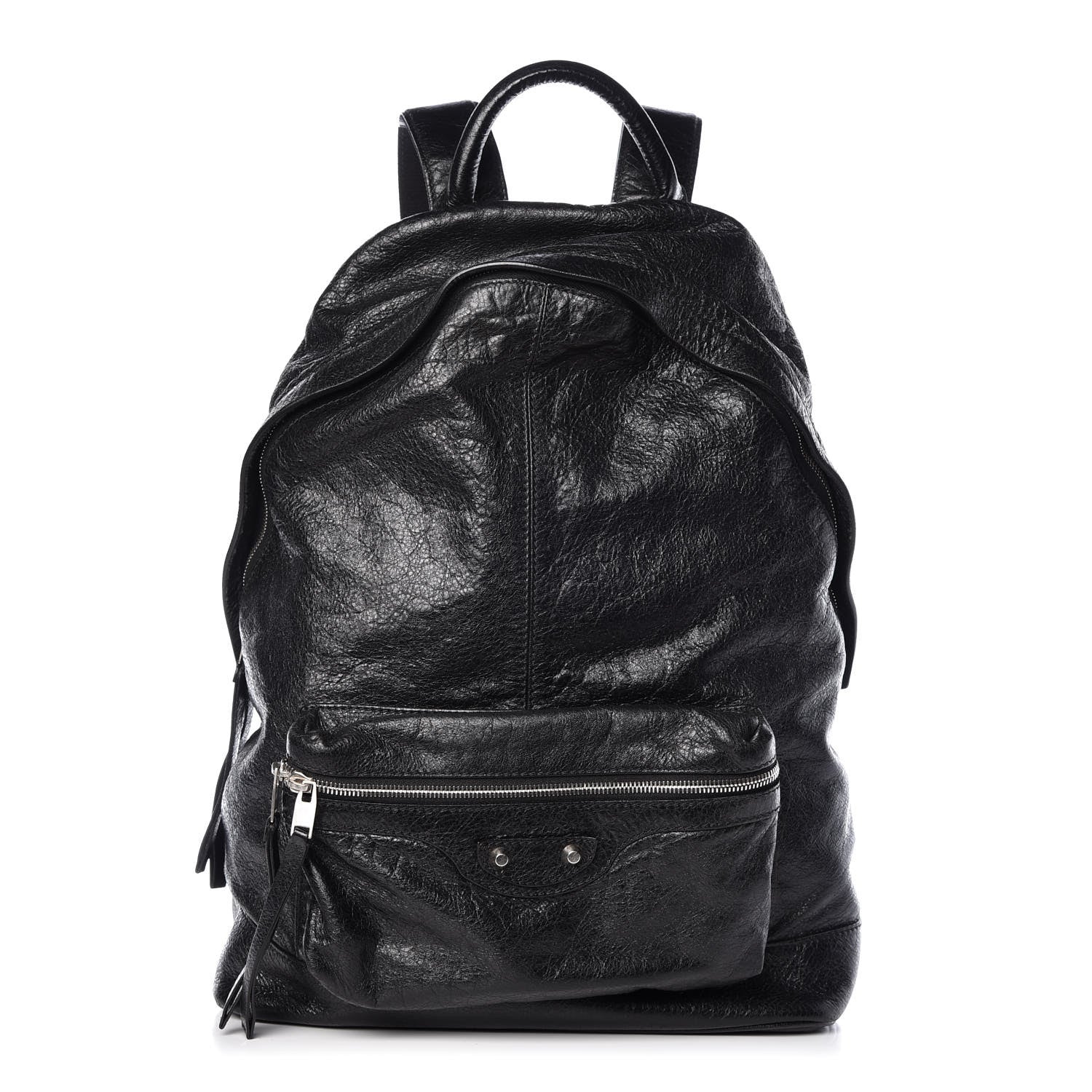 Balenciaga Agneau Classic Hardware Backpack Black 1 of 10