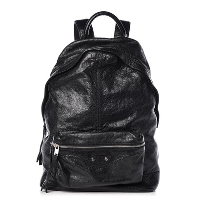 Balenciaga Agneau Classic Hardware Backpack Black 1 of 10