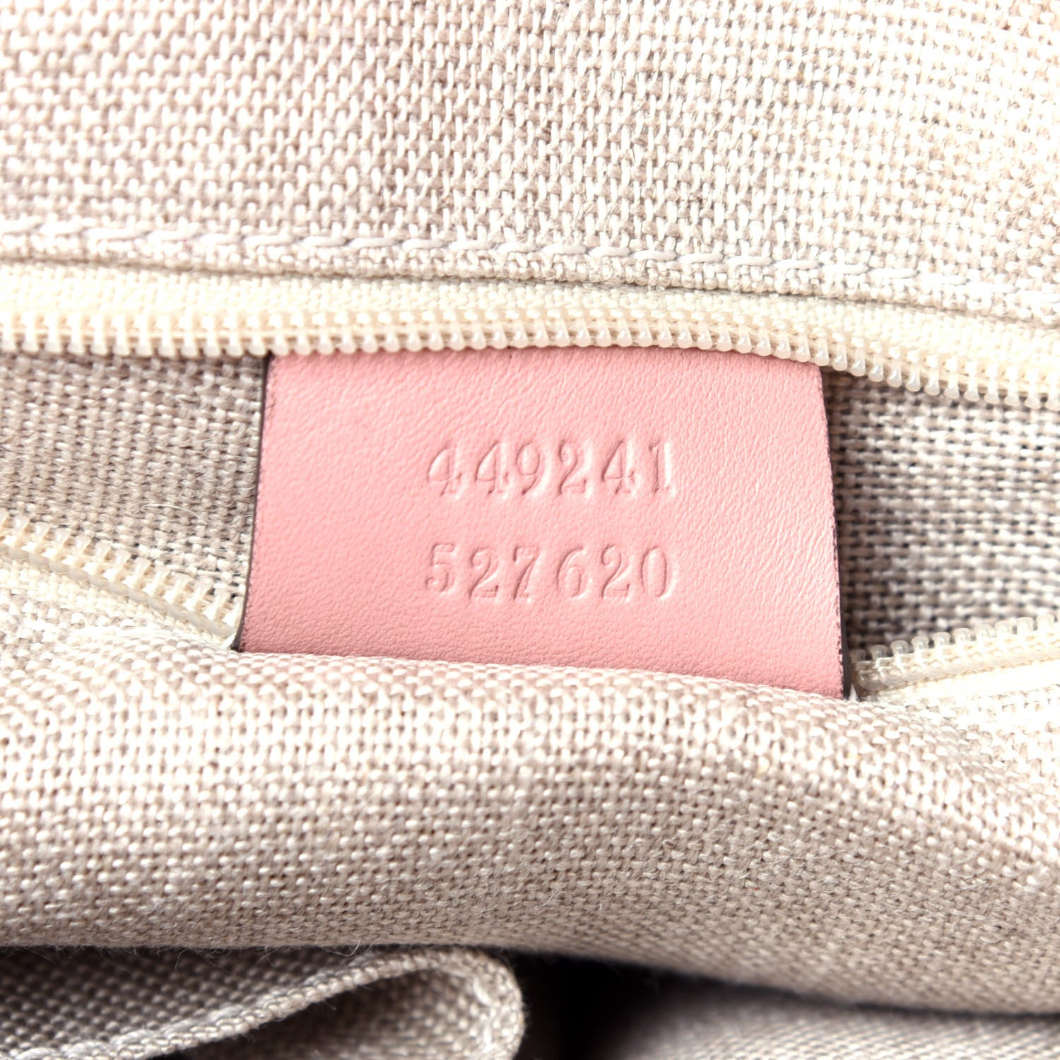 Gucci Microguccissima Small Bree Tote Soft Pink 8 of 11