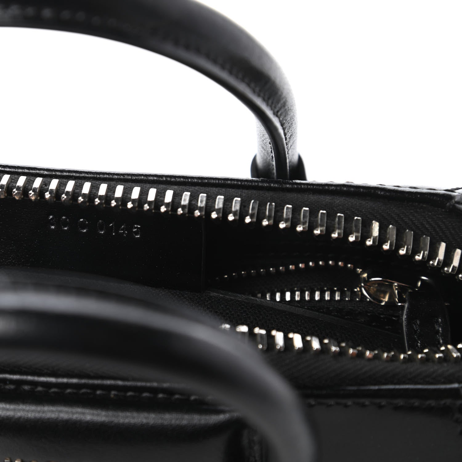 Givenchy Shiny Lord Calfskin Mini Antigona Black 9 of 10