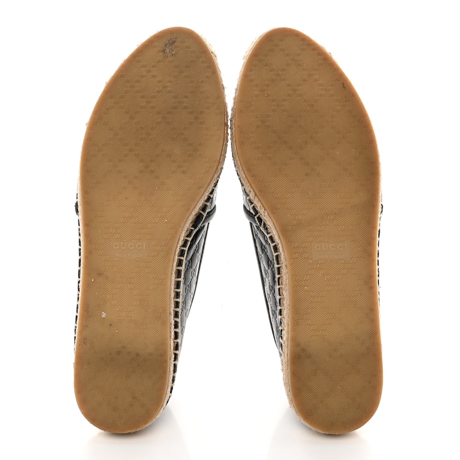 Gucci Microguccissima Signature Espadrilles 36.5 Black 5 of 15