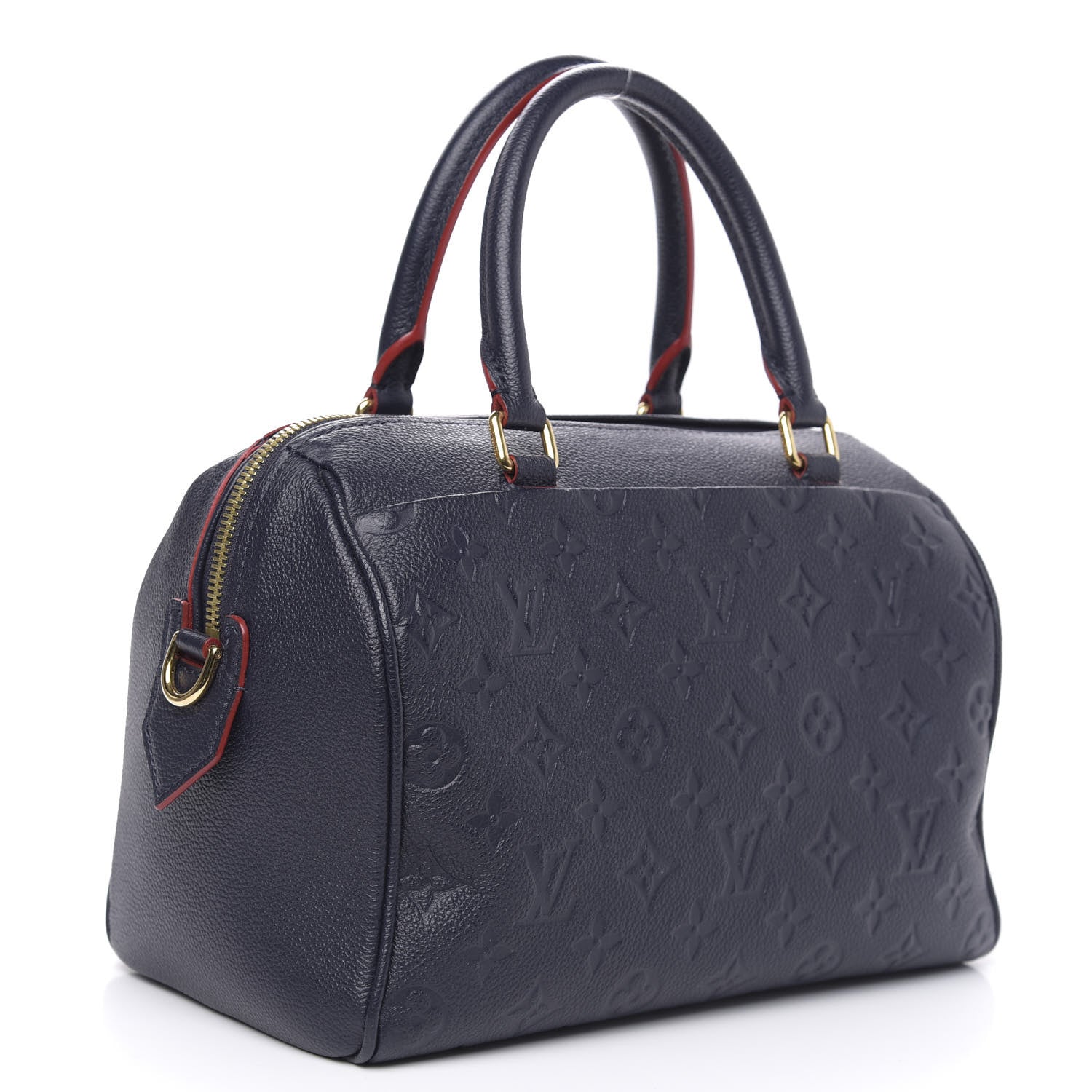 Louis Vuitton Empreinte Speedy Bandouliere 25 NM Marine Rouge 3 of 11