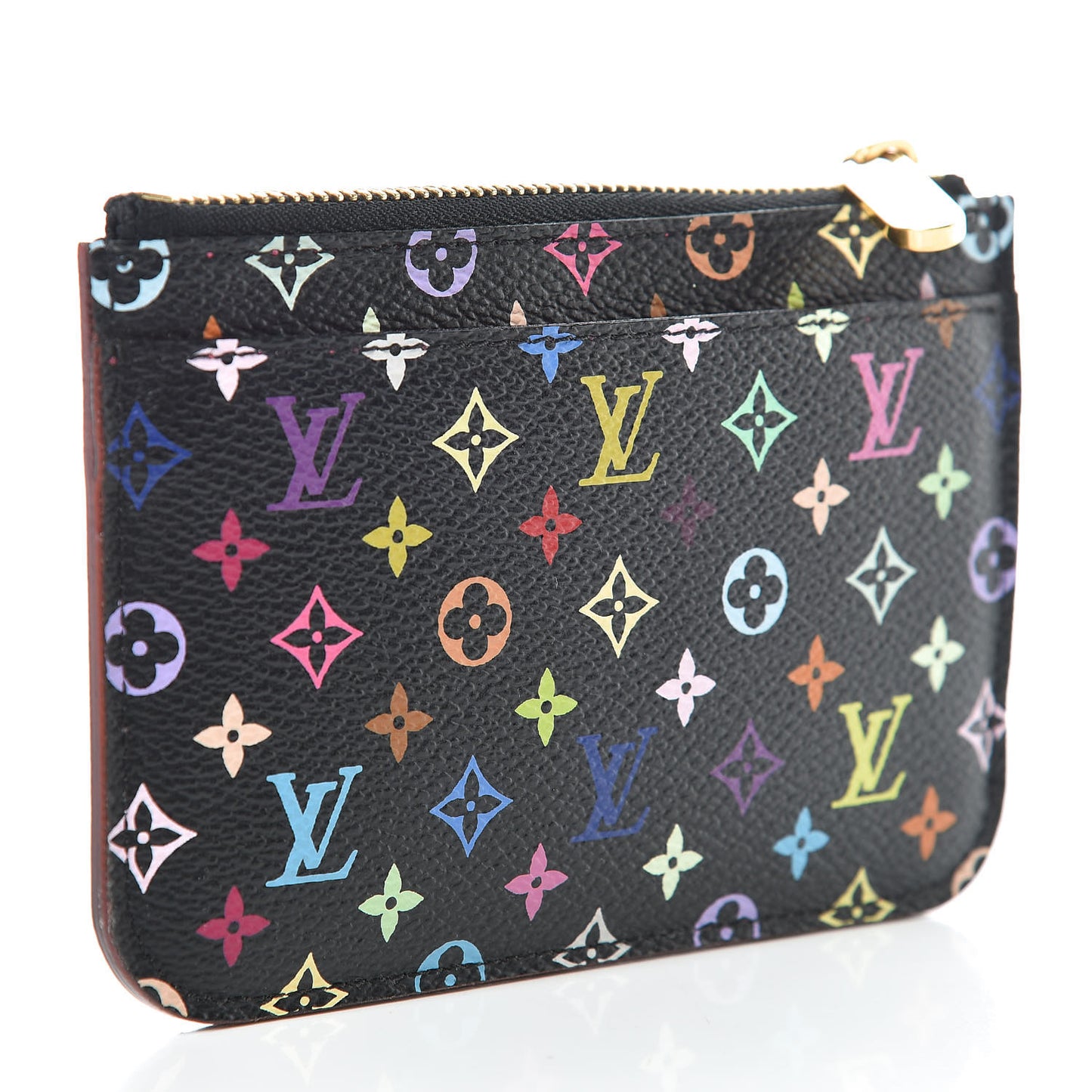 Monogram Multicolor Key Pouch Black Grenade