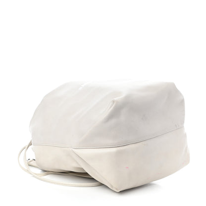 Saint Laurent Lambskin Teddy Drawstring Bag Crema Soft 4 of 8