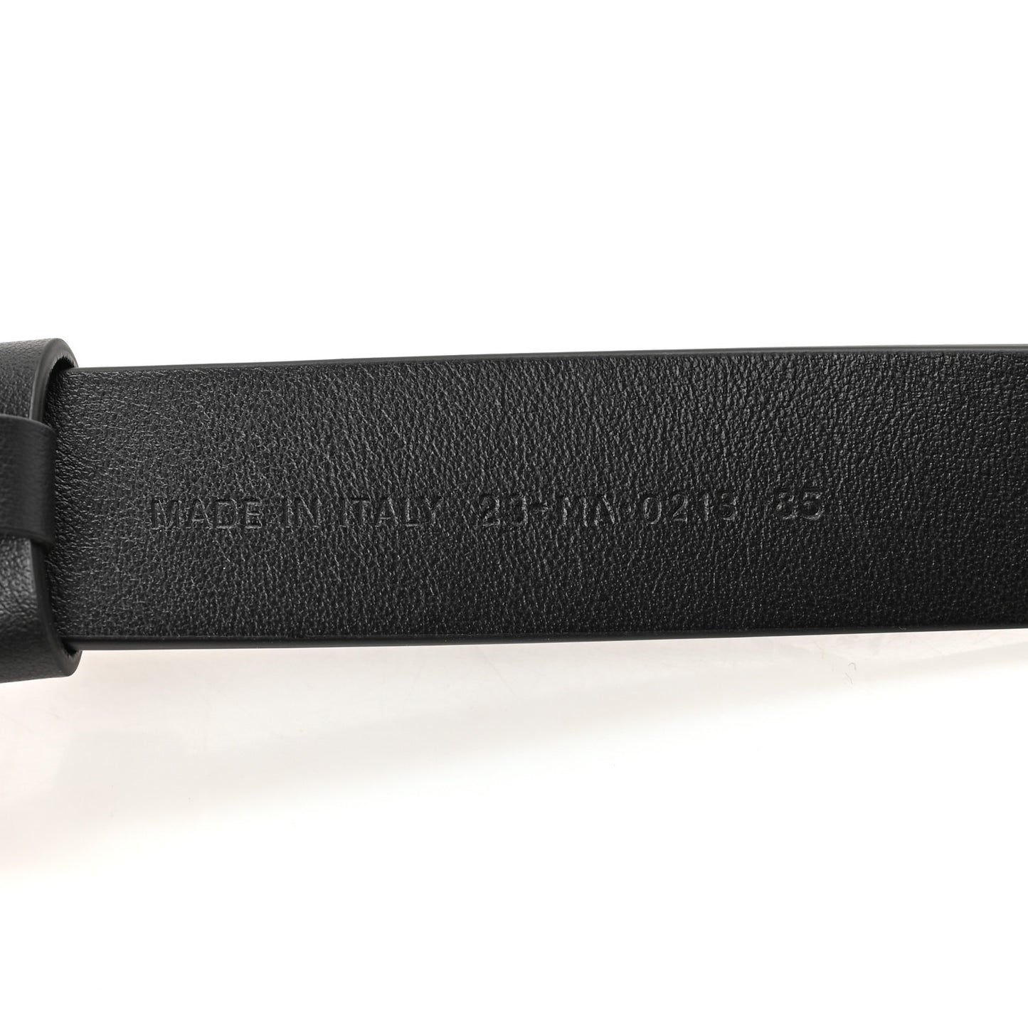 Calfskin 30 Montaigne Cut-Out CD Belt 85 34 Black