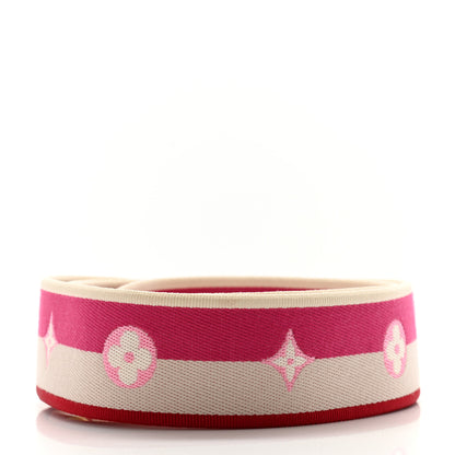 Louis Vuitton Jacquard Speedy Bandouliere 20 Shoulder Strap Fuchsia 2 of 4
