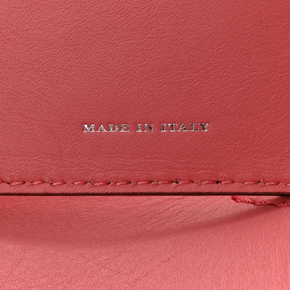 Burberry Supple Calfskin Medium Bucket Coral Pink 9 of 17