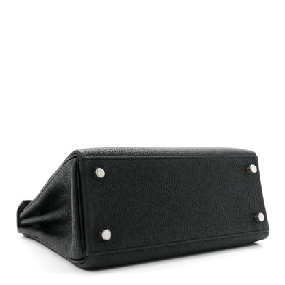 Hermes Togo Kelly Retourne 25 Black 4 of 10