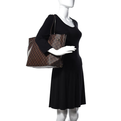 Louis Vuitton Damier Ebene Neverfull MM 2 of 8