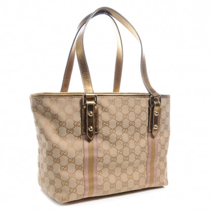 Gucci Monogram Medium Jolicoeur Tote Metallic 3 of 7