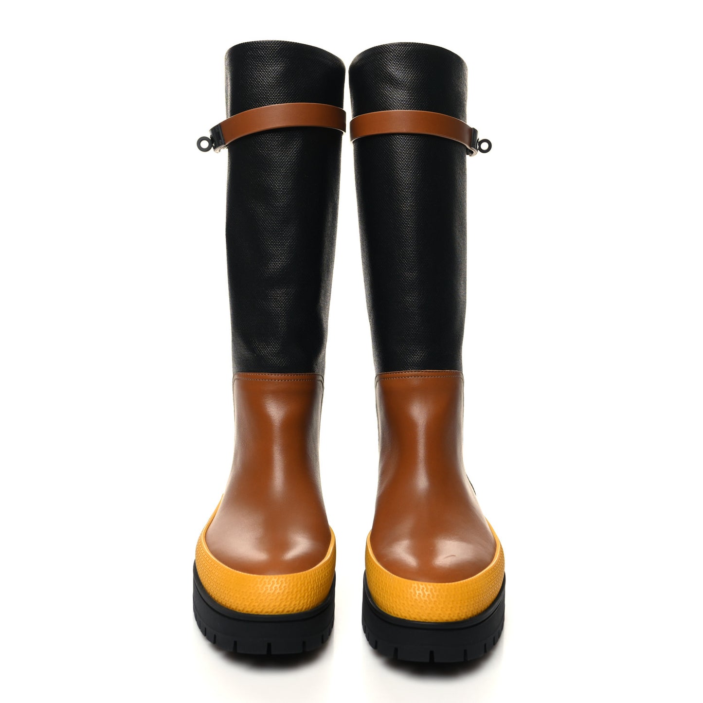 Toile De Coton Barn Boots 37 Black Marron Iroko