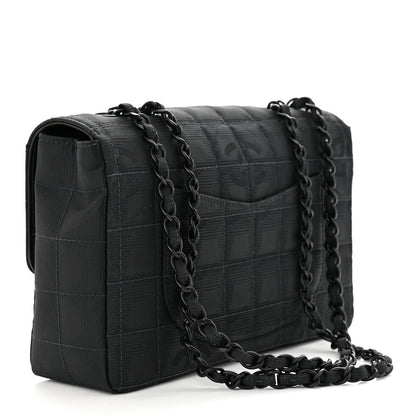 Chanel Nylon Medium Travel Flap Black 3 of 10