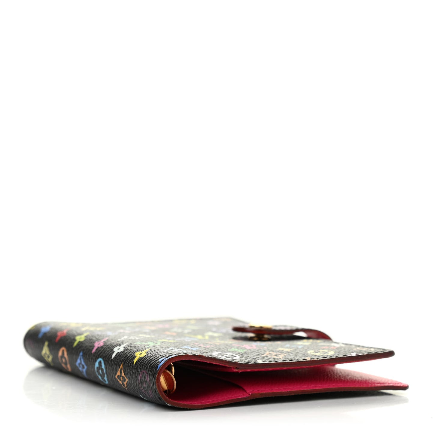 Monogram Multicolor Small Ring Agenda Cover Black Grenade