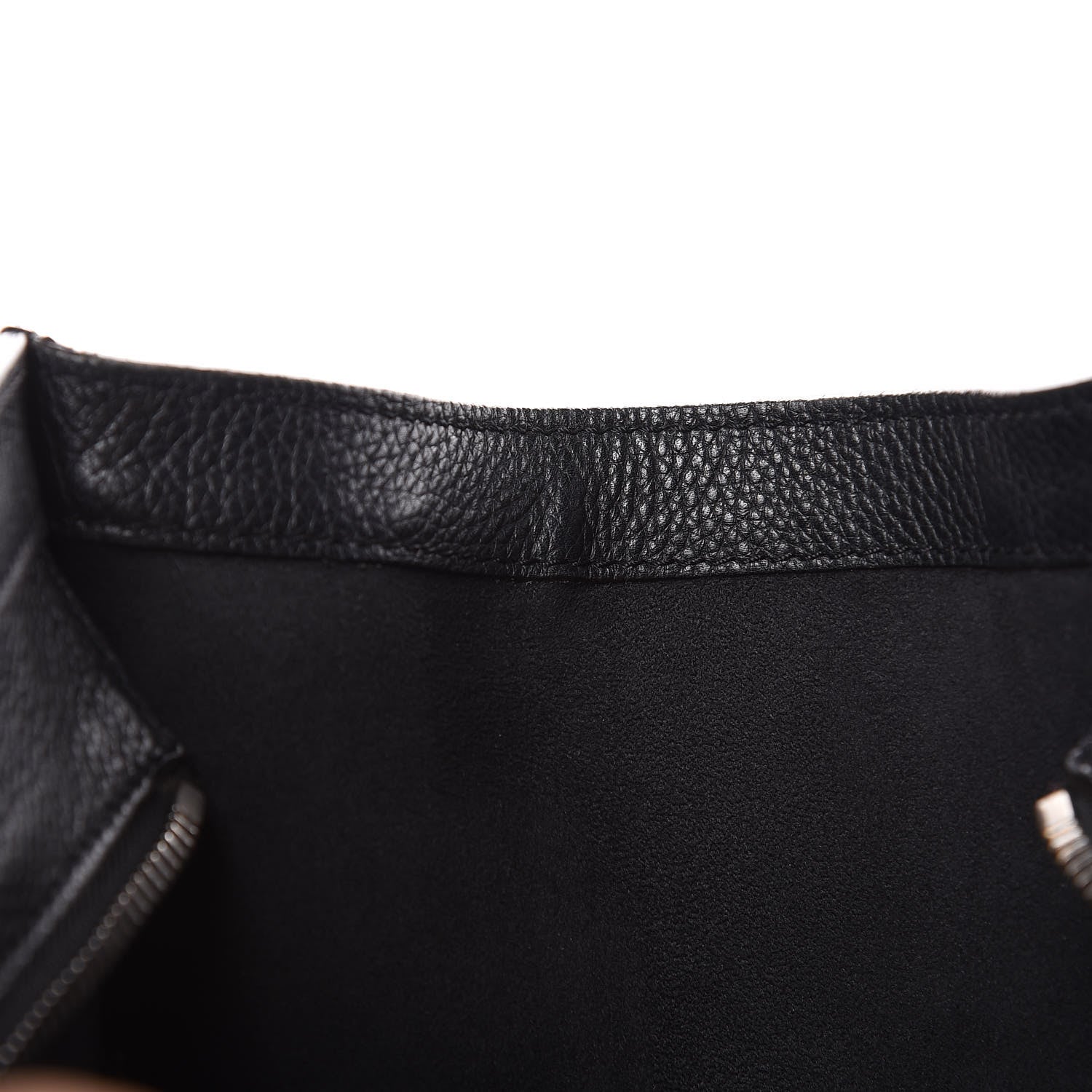 Celine Drummed Calfskin Micro Luggage Black 11 of 19